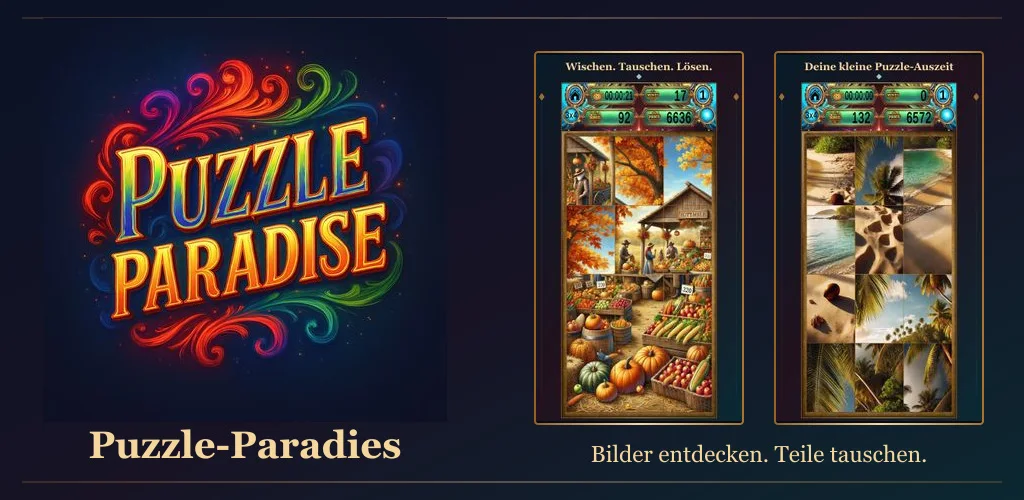 Puzzle-Paradise – Projektvorschau